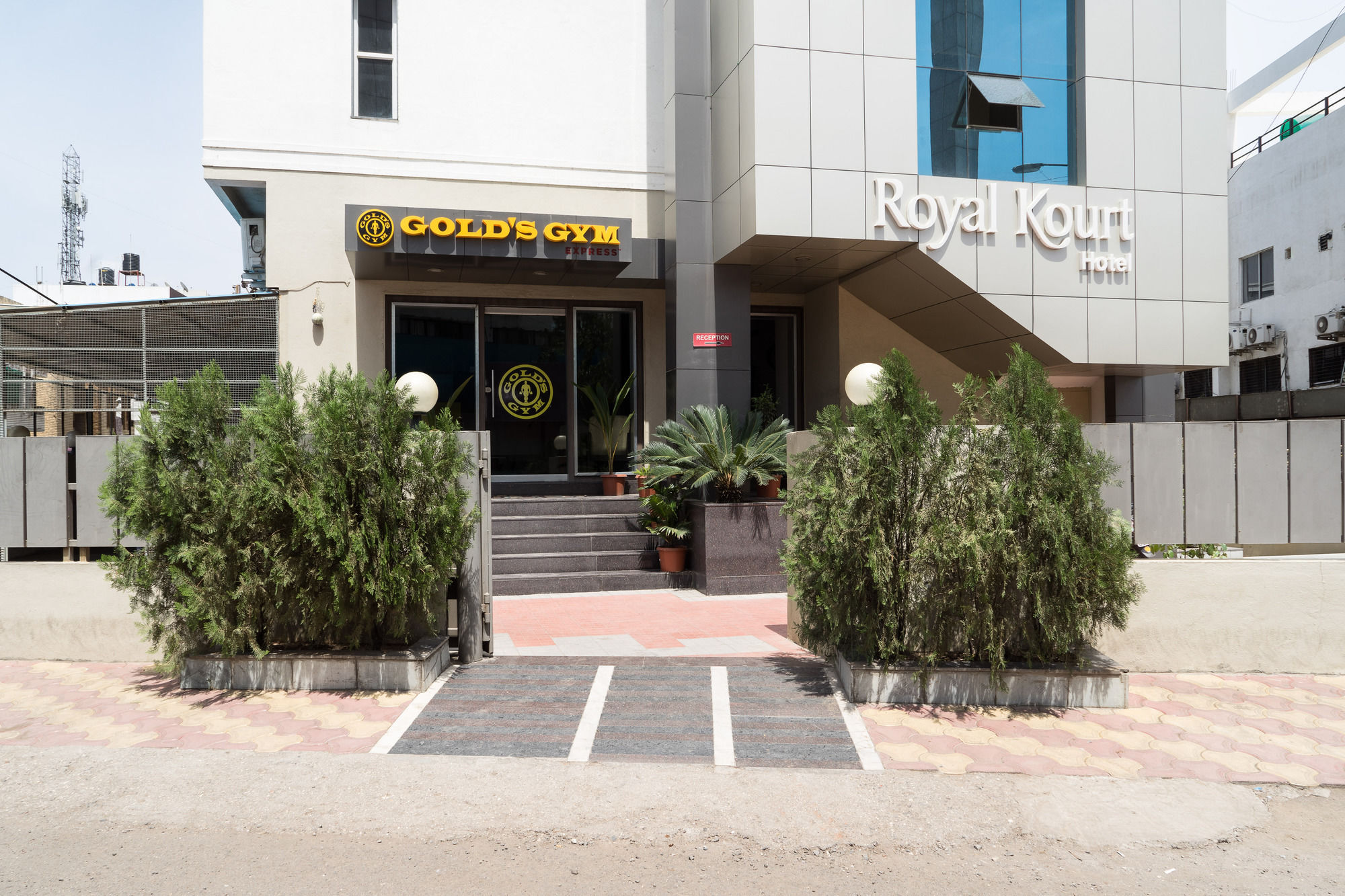 Hotel Treebo Trend Royal Kourt Aurangabad Exteriér fotografie