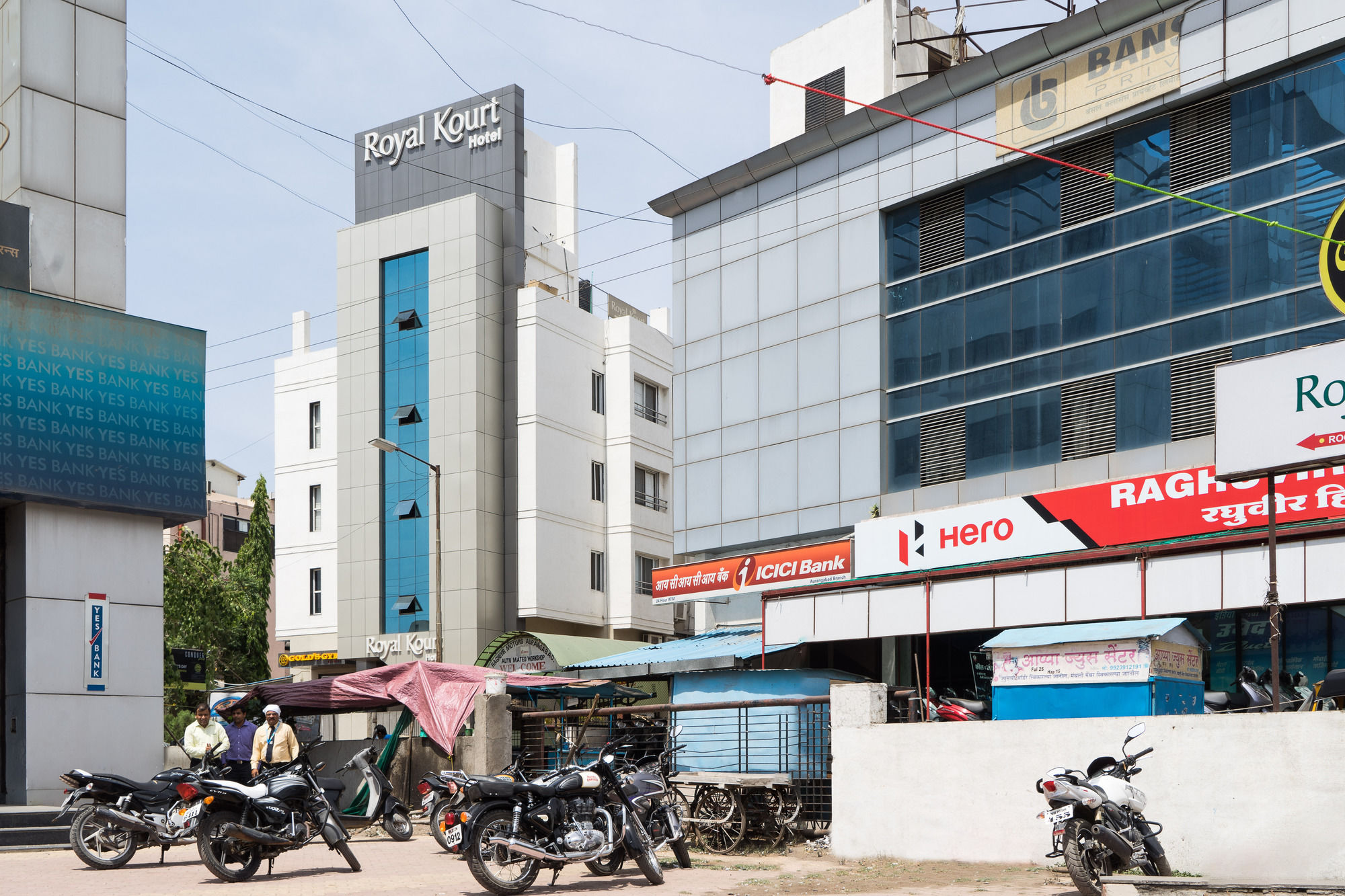 Hotel Treebo Trend Royal Kourt Aurangabad Exteriér fotografie